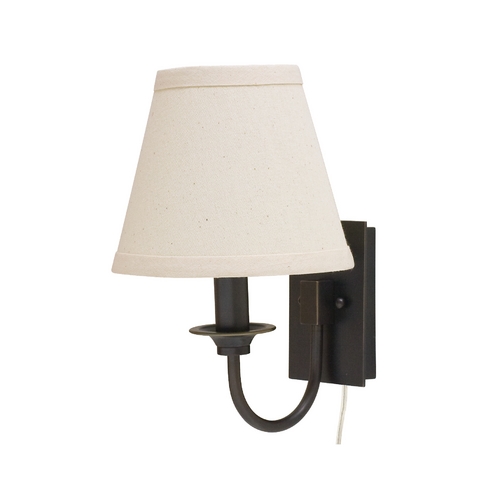 Greensboro Convertible Wall Lamp in Oil Rubbed Bronze by House of Troy Lighting