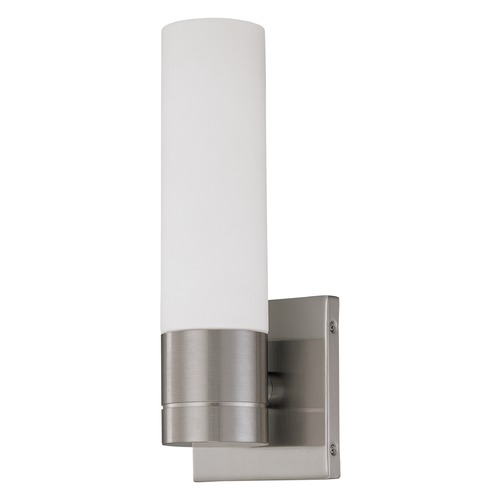 Link Brushed Nickel Sconce by Nuvo Lighting