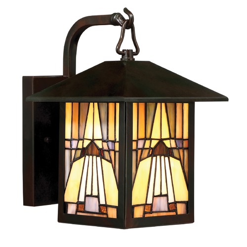 Inglenook Valiant Bronze Outdoor Wall Light by Quoizel Lighting