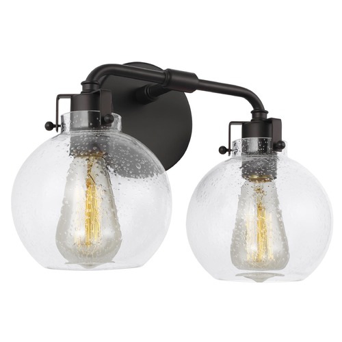 Clara Oil Rubbed Bronze Bathroom Light by Visual Comfort Studio