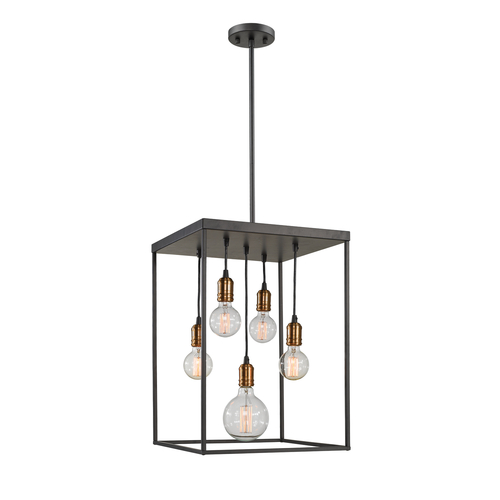 Z-Lite Troubadour Bronze Pendant by Z-Lite 8001-23BRZ