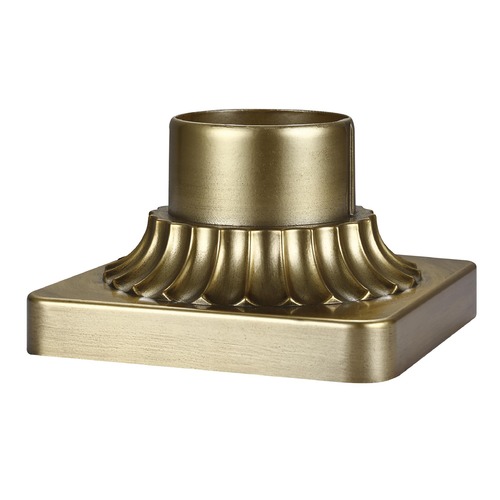 Generation Lighting Pier Mount in Painted Distressed Brass by Generation Lighting PIERMOUNT-PDB