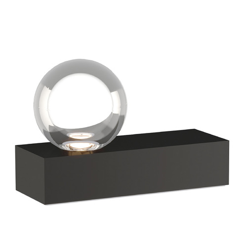 Mina LED Table Lamp in Nightshade Black by Visual Comfort Modern