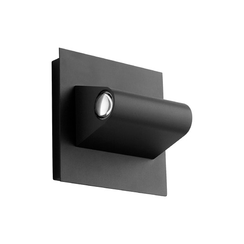 Cadet Outdoor LED Wall Light in Black by Oxygen Lighting