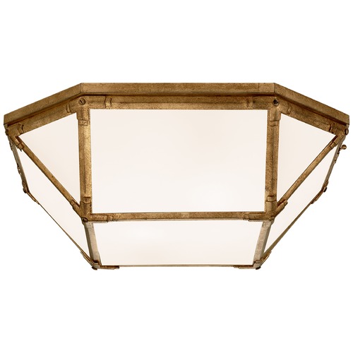 Suzanne Kasler Morris Flush Mount in Gilded Iron by Visual Comfort Signature