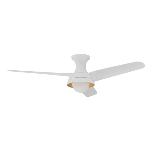 Alora Lighting Rubio White LED Ceiling Fan with Light