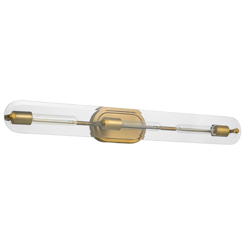 Nuvo Lighting Teton Natural Brass Bathroom Light by Nuvo Lighting 60-7713