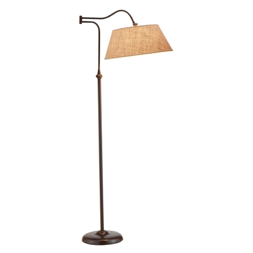 Adesso Home Lighting Adesso Home Lighting Rodeo Antique Bronze Swing Arm Lamp 3349-26