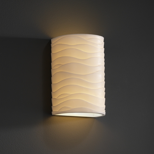 Porcelina Collection Outdoor Wall Light by Justice Design Group