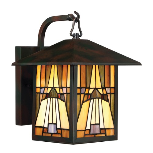 Inglenook Valiant Bronze Outdoor Wall Light by Quoizel Lighting