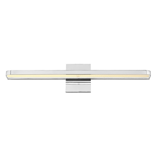 Banda 24-Inch LED Bath Light in Chrome by Visual Comfort Modern