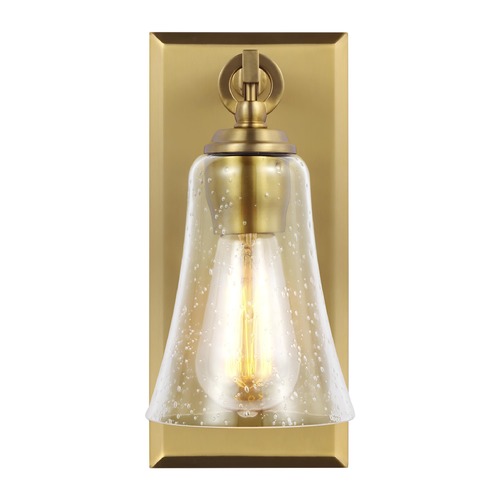 Monterro Burnished Brass Sconce by Visual Comfort Studio