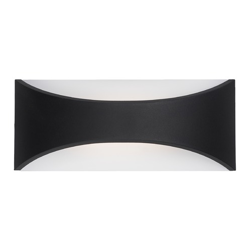 Kuzco Lighting Modern Black LED Outdoor Wall Light 3000K 287LM by Kuzco Lighting EW3612-BK