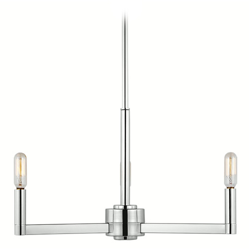 Visual Comfort Studio Collection Fullton Chrome Chandelier