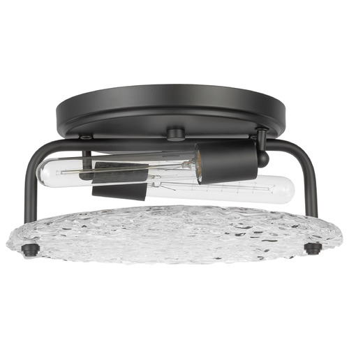 Nuvo Lighting Glacier Matte Black Flush Mount by Nuvo Lighting 60-7810