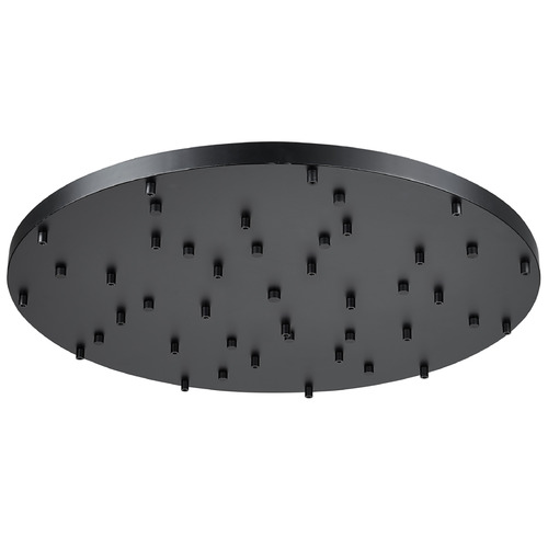 Z-Lite Multi Point Canopy Matte Black Ceiling Adaptor