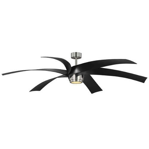 Progress Lighting Insigna Brushed Nickel LED Ceiling Fan with Light