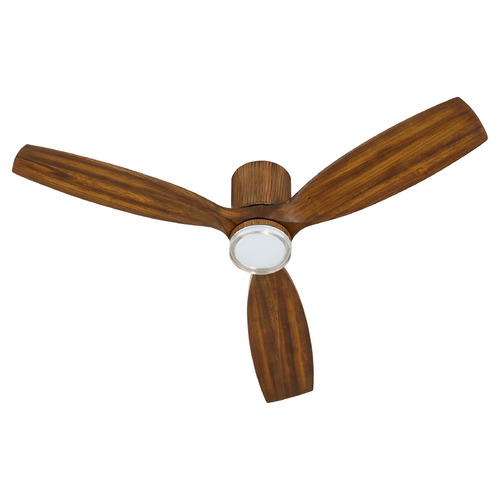 Cyan Design Mistral Walnut LED Ceiling Fan with Light