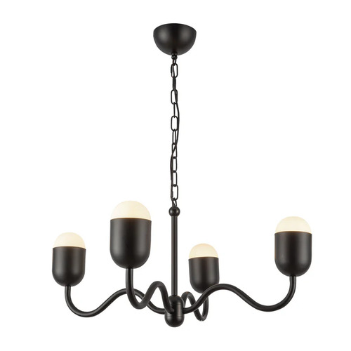 Alora Lighting Effie Matte Black Chandelier