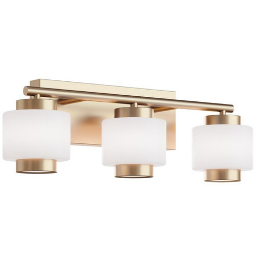 AFX Lighting Afx Lighting Sydney Light Antique Brass LED Bathroom Light SYDV2107LAJUDLB