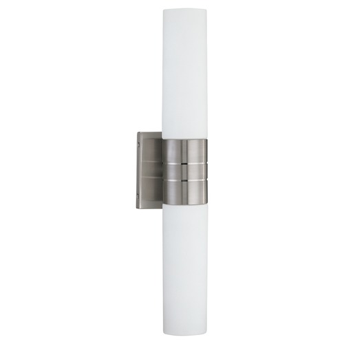 Link Brushed Nickel Sconce by Nuvo Lighting