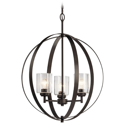 Winslow 3-Light Olde Bronze Chandelier by Kichler Lighting