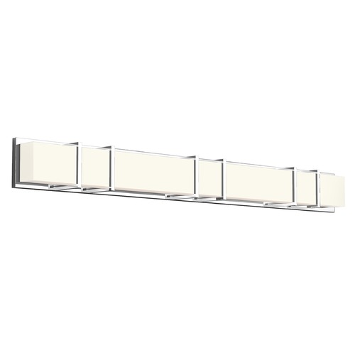 Alberni Chrome LED Vertical Bathroom Light by Kuzco Lighting