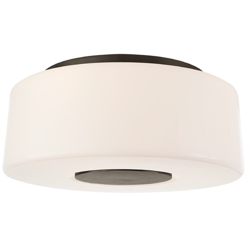 Visual Comfort Signature Collection Barbara Barry Acme Large Flush Mount in Bronze by Visual Comfort Signature BBL4106BZWG
