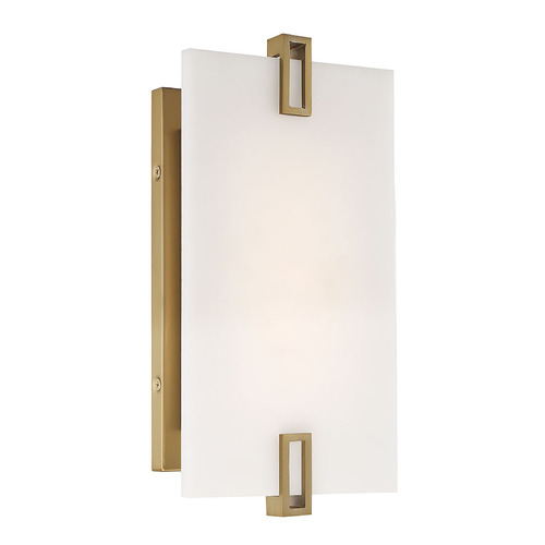 Aizen Soft Brass LED Sconce by Minka Lavery