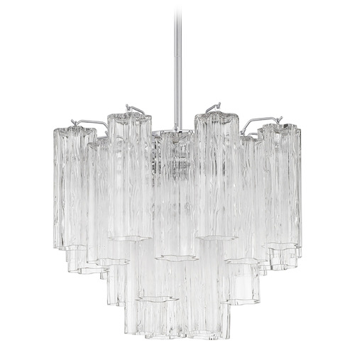 Crystorama Lighting Crystorama Lighting Addis Polished Chrome Mini-Chandelier ADD-300-CH-CL