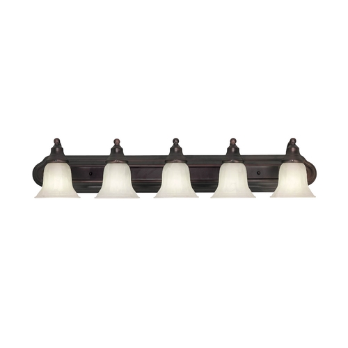 Design Classics Lighting Energy Star Qualified Five-Light Bathroom Light 770ES-30