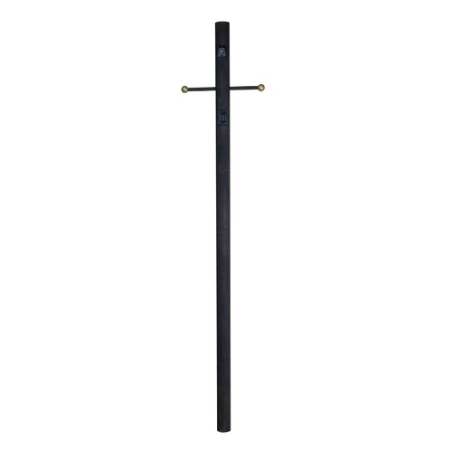 Matte Black Post by Craftmade Lighting