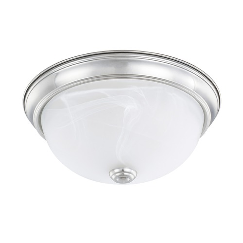 Bates 11-Inch Chrome Flush Mount by HomePlace by Capital Lighting