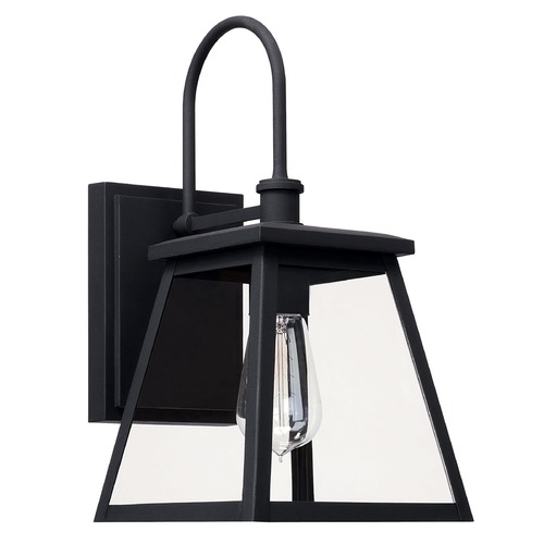 Capital Lighting Belmore 14.50-Inch Outdoor Wall Lantern in Black by Capital Lighting 926811BK