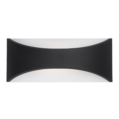 Modern Black LED Outdoor Wall Light 3000K 181LM