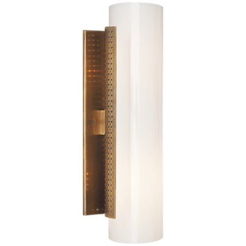 Kelly Wearstler Precision Sconce in Antique Brass by Visual Comfort Signature