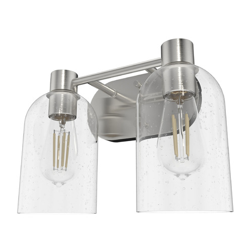 Hunter Fan Company Lochemeade Brushed Nickel Bathroom Light