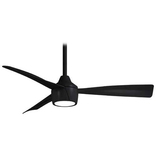 Minka Aire Minka Aire Skinnie Coal LED Ceiling Fan with Light F625L-CL