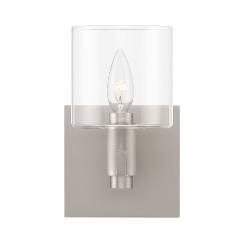 Decato Wall Sconce in Satin Nickel by Eurofase