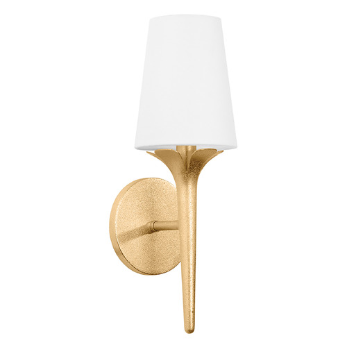 Mitzi Taylor Gold Leaf Single Light Wall Sconce