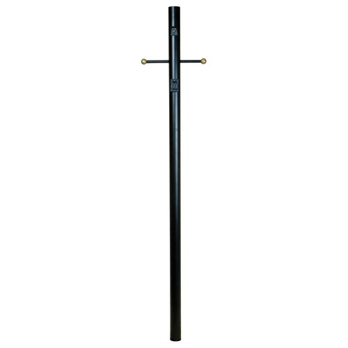 Craftmade Lighting 84-Inch Direct Burial Outdoor Post with Photocell & Outlet in Rust by Craftmade Lighting Z8794-RT