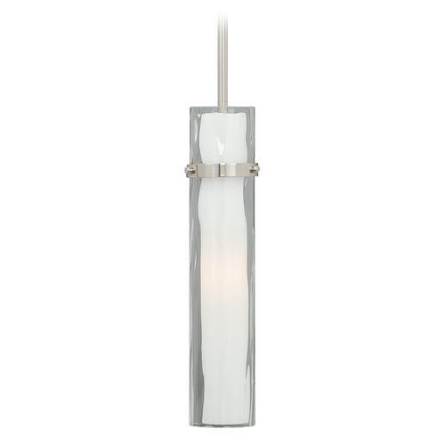 Vaxcel Lighting Vilo Satin Nickel Mini Pendant by Vaxcel Lighting P0065