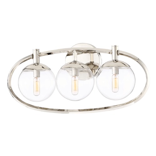 Piltz 23-Inch Bath Light in Polished Nickel by Craftmade Lighting