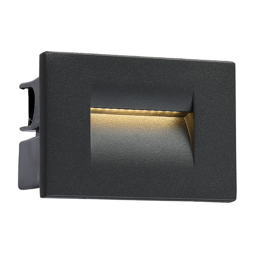 Graphite Grey LED Recessed Step Light by Eurofase Lighting