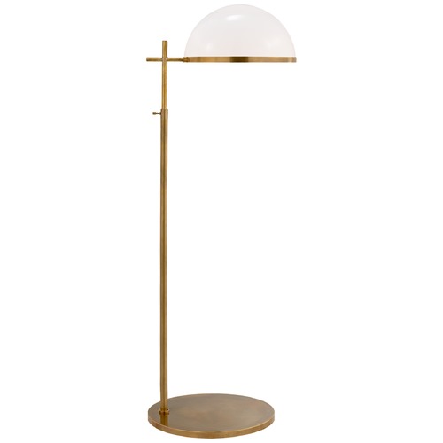 Kelly Wearstler Dulcet Pharmacy Floor Lamp in Antique Brass by Visual Comfort Signature