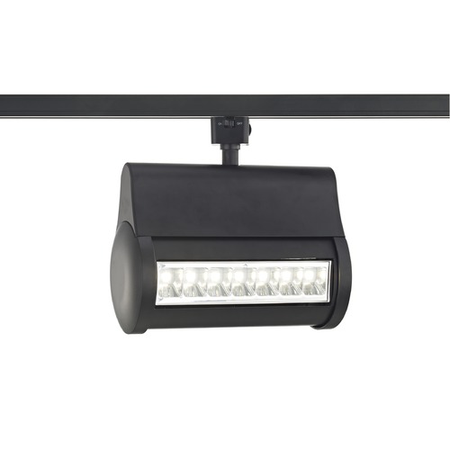 Recesso Lighting by Dolan Designs Black 4000K LED Wall Washer for Juno Track Systems by Recesso Lighting TR1071J-40-BK