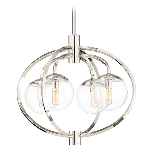 Craftmade Lighting Piltz 22-Inch Pendant in Polished Nickel by Craftmade Lighting 45524-PLN