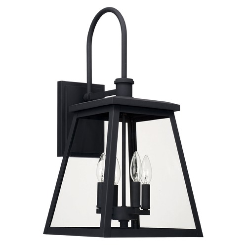 Belmore 24-Inch Outdoor Wall Lantern in Black by Capital Lighting