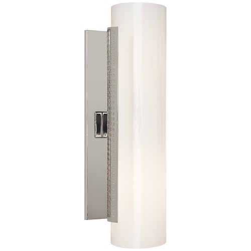 Visual Comfort Signature Collection Kelly Wearstler Precision Sconce in Polished Nickel by Visual Comfort Signature KW2220PNWG