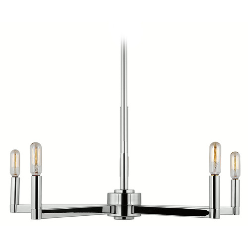 Visual Comfort Studio Collection Fullton Chrome Chandelier